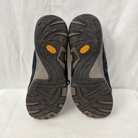 Dansko Paisley Shoes Womens Size 12 Wide Black Suede Leather Vibram 42 W - Picture 10 of 10